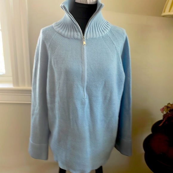 Pullover Sweater Half Zip / Turtle Neck Size XL - Picture 1 of 10